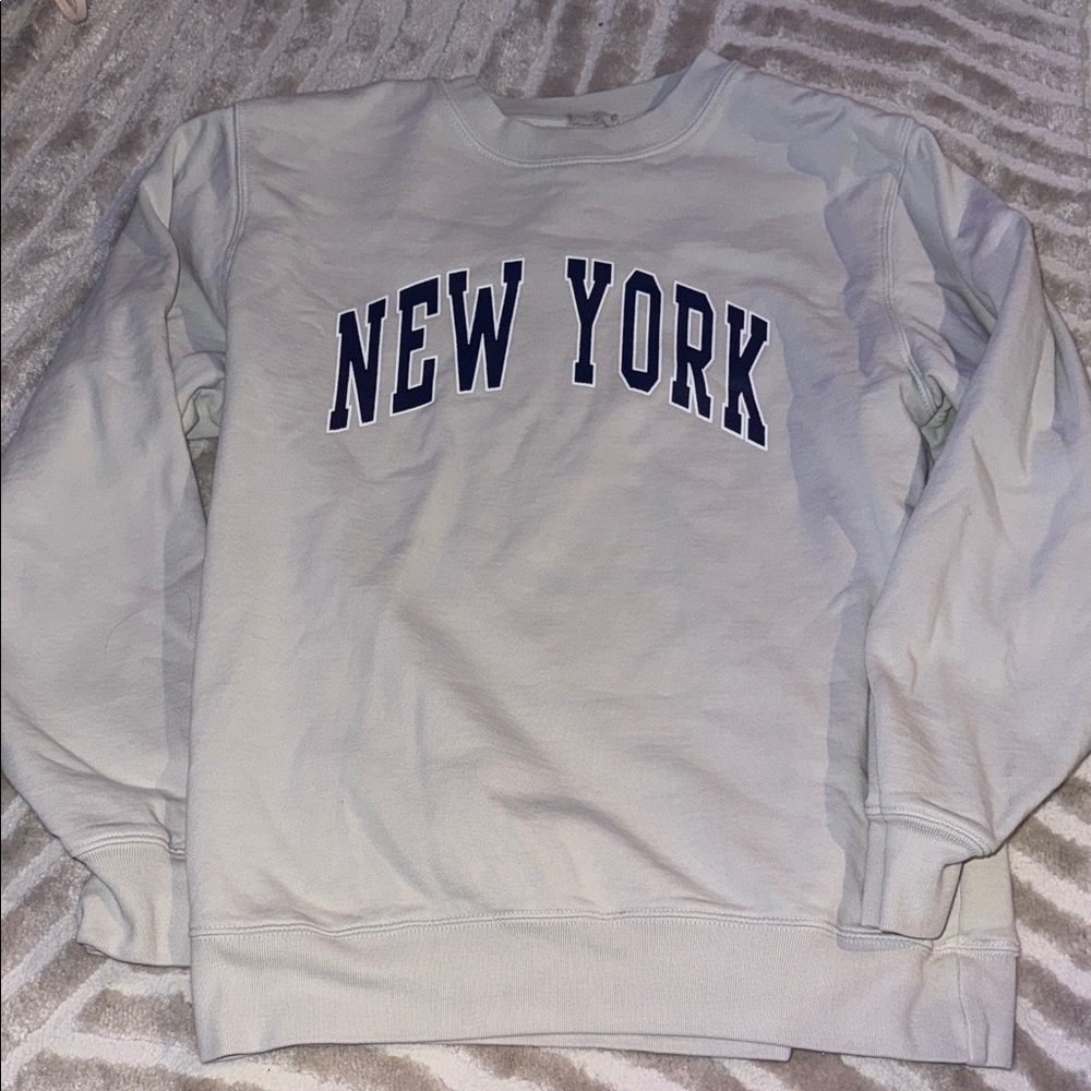 PacSun Gray New York Sweatshirt
